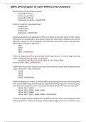 AAPC CPC Chapter 10 &vert; with 100&percnt; Correct Answers