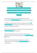 New York Personal Lines Final Exam Questions with 100&percnt; Correct Verified Answers Grade A&plus; &lpar;Latest 2025-2026 Update&rpar;