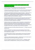 LASER HAIR REMOVAL TEST PAPER QUESTIONS AND ANSWERS 2025&sol;2026