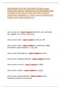 HONDROS NUR 163 NEWEST EXAM 2 2025 WITH MULTIPLE CHOICE OF QUESTIONS AND CORRECT DETAILED SOLVED SOLUTIONS ALREADY GRADED A&plus; AND 100&percnt; GUARANTEE PASS &lpar;JUST RELEASED&excl;&excl;&excl;&excl;&excl;&rpar;