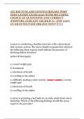 ATI RECTUM AND GENITOURINARY POST TEST LATEST EXAM 2025 WITH MULTIPLE CHOICE OF QUESTIONS AND CORRECT ANSWERS ALREADY GRADED A&plus; AND 100&percnt; GUARANTEE PASS &lpar;BRAND NEW&excl;&excl;&excl;&excl;&excl;&excl;&excl;&rpar;