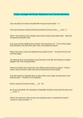 5 GUYS MANAGER TEST 125 REAL EXAM NEWEST 2025 ACTUAL EXAM COMPLETE QUESTIONS AND CORRECT DETAILED ANSWERS &lpar;VERIFIED ANSWERS&rpar; &vert;100&percnt; GUARANTEED SURE PASS&excl;&excl;&period;