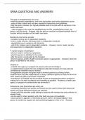 SRNA QUESTIONS AND ANSWERS