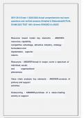 SEVI 3013 Exam 1 2025&sol;2026 Actual comprehensive real exam  questions and verified answers &lpar;Detailed & Elaborated&rpar;ACTUAL  EXAM 2025 TEST 100&percnt; Solved &sol;GRADED A&plus;&sol;2025&excl;&excl;  