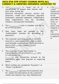 2025 ETA CPP STUDY COURSE WITH ALL CORRECT & VERIFIED ANSWERS &lpar;UPDATED TO PASS&rpar;