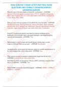 SNSA 7 EXAM LATEST 2023 REAL EXAM QUESTIONS AND CORRECT ANSWERS&lpar;VERIFIED  ANSWERS&rpar;&vert;A&plus; GRADE