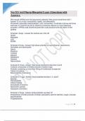 Nur 521 Avd Pharm Blueprint Exam 1 Questions with Answers&period;