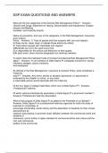 DSP EXAM QUESTIONS AND ANSWERS