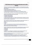 HESI Pharmacology Practice Exam 68 Questions with Verified Solutions&period;