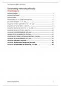 College aantekeningen Wetenschapsfilosofie &lpar;SOW-PWB3220&rpar;