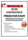 RN ATI Comprehensive Predictor 2023 Exam &vert; NGN-Style Exam with Real Questions & Answers