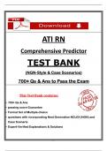 Rn Ati Comprehensive Predictor Question Bank 2025&period;&vert; All 2023 - 2025 Exam Questions with Detailed Rationales 