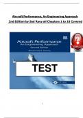 Solution Manual for Aircraft Performance&comma; 1st Edition by Mohammad H&period; Sadraey&comma;