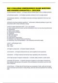 NAS 2 CHALLENGE COMPREHENSIVE EXAMS QUESTIONS AND ANSWERS GUARANTEE A&plus; 2025&sol;2026