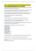 NAS 2 CHALLENGE END OF COURSE EXAMS QUESTIONS AND ANSWERS GUARANTEE A&plus; 2025&sol;2026