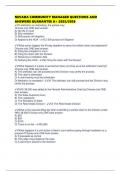 NEVADA COMMUNITY MANAGER QUESTIONS AND ANSWERS GUARANTEE A&plus; 2025&sol;2026