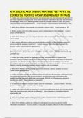 NHA BILLING AND CODING PRACTICE TEST WITH ALL CORRECT & VERIFIED ANSWERS &lpar;UPDATED TO PASS&rpar;