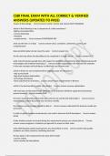 BI FINAL EXAM WITH ALL CORRECT & VERIFIED ANSWERS &lpar;UPDATED TO PASS&rpar;
