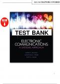 Electronic Communications &ndash; Test Bank for &OpenCurlyDoubleQuote;Electronic Communications&colon; A System Approach&rdquo; &lpar;1st Edition&comma; Jeffrey Beasley&rpar; &vert; Complete Exam Preparation Material