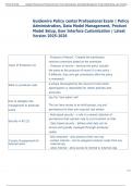 Exam &lpar;elaborations&rpar;  Policy center Professional 