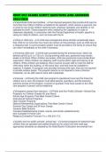 RNRF DCF EXAMS SCRIPT QUESTIONS AND ANSWERS 2025&sol;2026