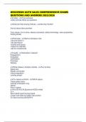 WISCONSIN AUTO SALES COMPREHENSIVE EXAMS QUESTIONS AND ANSWERS 2025&sol;2026