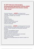 FL DCF Child Care Understanding  Developmentally Appropriate Practices &lpar;UDAP&rpar;  Exam Test Questions And Answers Verified  100&percnt; Correct 