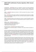 ASHA SLPA Certification Practice Questions With Correct Answers&period;