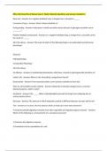 BIOL 246 University of Kansas Exam 1 Study Materials Questions and answers Graded A&plus;