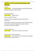 ASWB LCSW Exam Prep Questions And Answers&period;docx