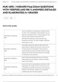 NUR 4590 &sol; NUR4590 Final EXAM QUESTIONS WITH VERIFIED AND 100 &percnt; ANSWERS &lpar;DETAILED AND ELABORATED&rpar; A&plus; GRADED