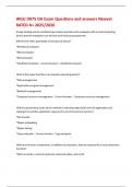 WGU D075 OA Exam Questions and answers Newest RATED A&plus; 2025&sol;2026 