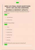 GRSC 635 FINAL EXAM QUESTIONS  WITH 100&percnt; SOLVED ANSWERS  SCORED A&plus;&sol;NEWEST UPDATE