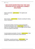 IBEC STATE BOARD PRACTICE TEST 2025  UPDATED ACTUAL EXAM WITH CORRECT  SOLUTIONS&period;