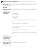 Santa Clara County EMS Exam with correctly answered questions 2025&period;