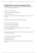 NASM CNC Final Exam Study Guide 2025&sol;2026&period; 354 Questions And Answers 