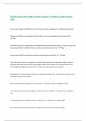 CPL250 Exam with 100&percnt; Correct Answers &vert; Verified &vert;Latest version 2025