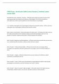 CPLEE Exam - Set &num;4 with 100&percnt; Correct Answers &vert; Verified &vert;Latest version 2025