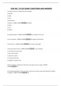 CEM 301 CE 322 EXAM 2 QUESTIONS AND ANSWERS