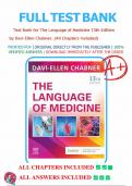 Test Bank for The Language of Medicine 13th Edition by Davi-Ellen Chabner&period;&vert;&vert;All chapters included&period;
