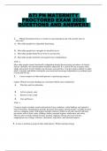 ATI Comprehensive Proctored Exam &vert; Questions & Verified Answers &vert; Graded A&plus; Study Pack