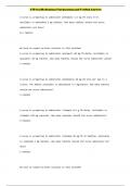 ATI Oral Medications Test Questions and Verified Answers