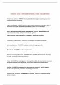 EXSS 380 EXAM 2 WITH COMPLETE SOLUTIONS 100&percnt; VERIFIED&excl;&excl;