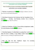 WGU C213 FINAL EXAM ACCOUNTING FOR DECISION MAKERS QUESTIONS AND ANSWERS VERIFIED&period;pdf