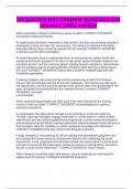 OA practice test complete questions and answers 100&percnt; verified