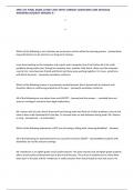 SPEC 675 FINAL EXAM LATEST 2025 WITH CORRECT QUESTIONS AND DETAILED ANSWERS&sol;ALREADY GRADED A&plus;
