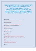 MILADY ESTHETICS FINAL EXAM 2025 WITH  ACTUAL CORRECT QUESTIONS AND  VERIFIED DETAILED ANSWERS  &vert;FREQUENTLY TESTED QUESTIONS AND  SOLUTIONS&vert;ALREADY GRADED A&plus;&vert;BRAND  NEW&excl;&excl;&vert;GUARANTEED PASS&vert;LATEST UPDATE