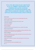 NVCC PSY 200 -E43L EXAM 1 2025 WITH  ACTUAL CORRECT QUESTIONS AND  VERIFIED DETAILED ANSWERS  &vert;FREQUENTLY TESTED QUESTIONS AND  SOLUTIONS&vert;ALREADY GRADED A&plus;&vert;BRAND  NEW&excl;&excl;&vert;GUARANTEED PASS&vert;LATEST UPDATE 
