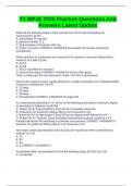 A Package Deal For Texas MPJE Questions With 100&percnt; Correct Answers &vert; Verified 