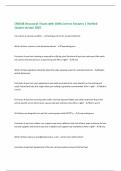 CR103B Structural I Exam with 100&percnt; Correct Answers &vert; Verified &vert;Latest version 2025